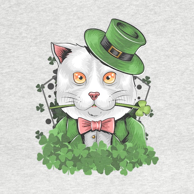 St Patricks Cat by Davidsmith